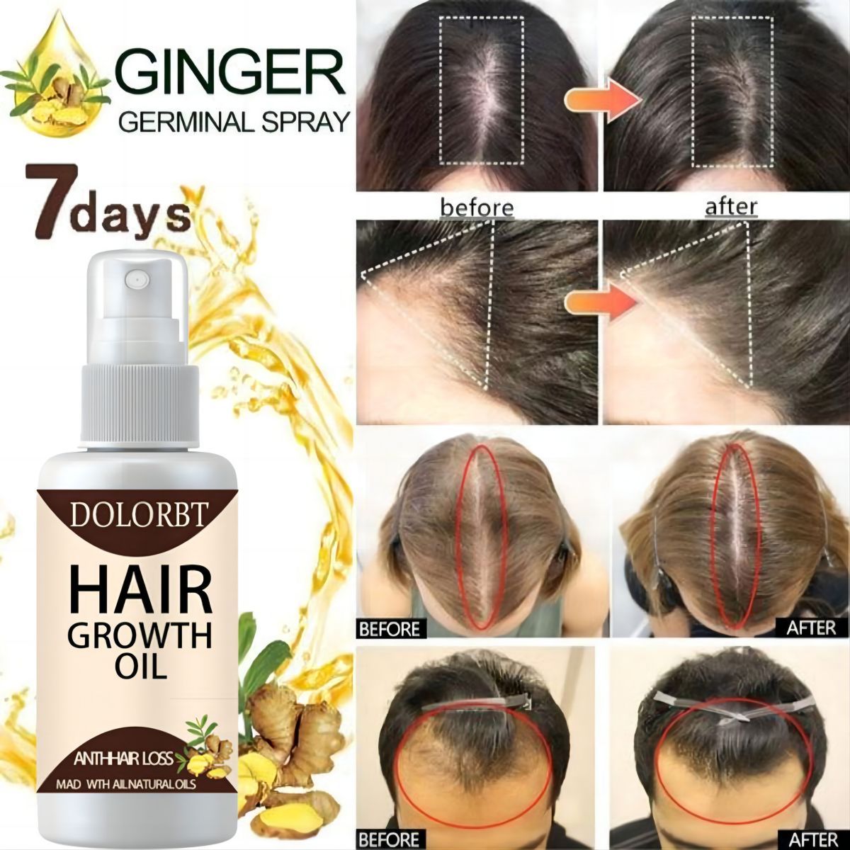 Semprotan Minyak Esensi Pertum - Hair Care Herbal Products ulasan dan harga