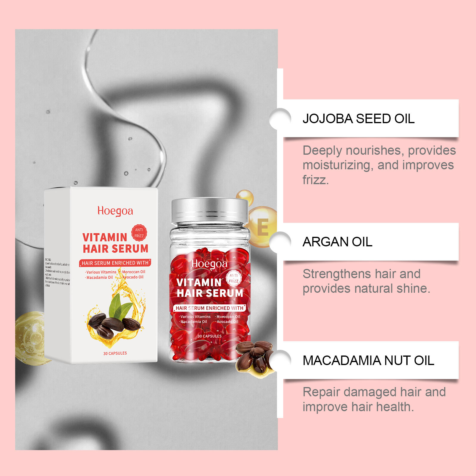 Kapsul Serum Perawatan Rambut  - Hair Care Long Hair ulasan dan harga